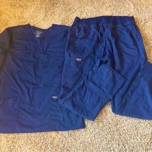 Cherokee Scrub set Navy Blue Large